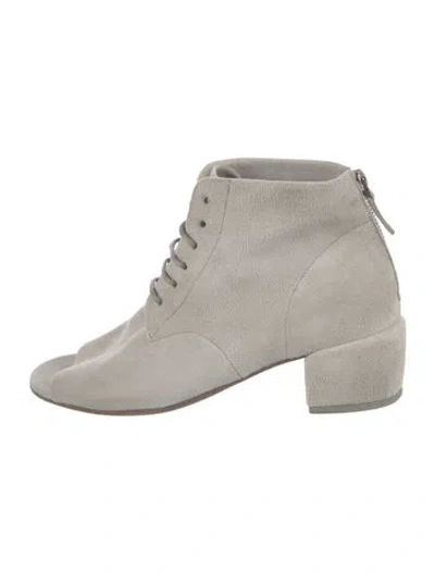 Pre-owned Marsèll Suede Pumps In Grey/neutrals