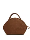 Marsèll Suede Tote Bag In Brown