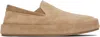 Marsèll Tan Cassapelle Slip-on Sneakers In Brown