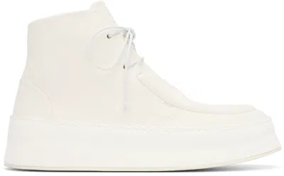 Marsèll White Cassapana Sneakers
