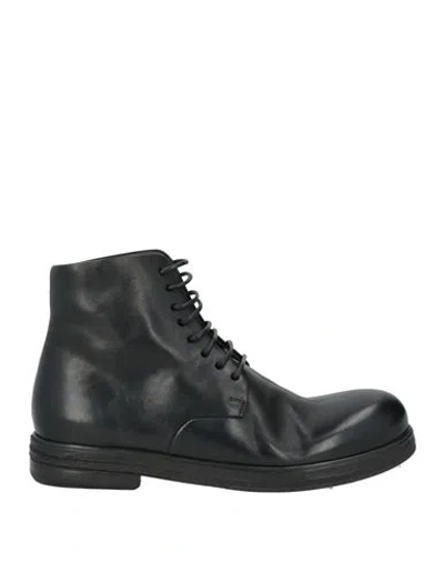 Marsèll Woman Ankle Boots Black Size 8 Calfskin