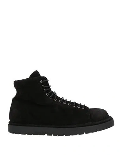Marsèll Woman Ankle Boots Black Size 8.5 Calfskin