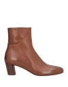 Marsèll Woman Ankle Boots Brown Size 8 Calfskin