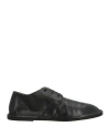 Marsèll Woman Lace-up Shoes Black Size 9 Calfskin In Black