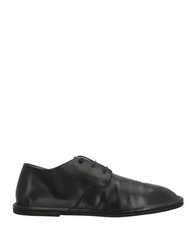Marsèll Woman Lace-up Shoes Black Size 9 Calfskin
