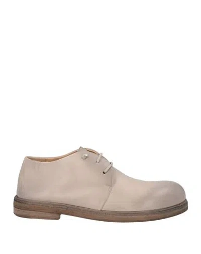 Marsèll Woman Lace-up Shoes Grey Size 8 Calfskin In Multi