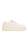 Marsèll Woman Lace-up Shoes Ivory Size 7 Soft Leather