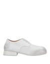Marsèll Woman Lace-up Shoes Off White Size 5 Leather In White
