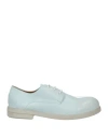Marsèll Woman Lace-up Shoes Sky Blue Size 7 Calfskin In Blue