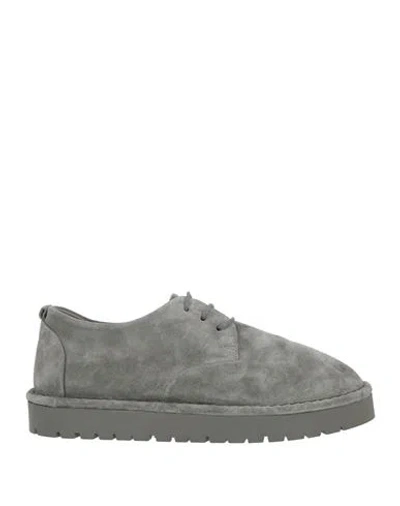 Marsèll Woman Lace-up Shoes Grey Size 5 Calfskin In Multi