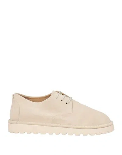 Marsèll Woman Lace-up Shoes Light Grey Size 5 Calfskin