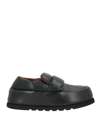 Marsèll Woman Loafers Black Size 8.5 Calfskin