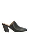 Marsèll Square-toe Leather Mules In Multi