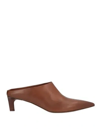 Marsèll Woman Mules & Clogs Brown Size 8 Calfskin