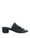 Marsèll Woman Sandals Black Size 8 Calfskin