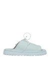 Marsèll Woman Sandals Sky Blue Size 8 Soft Leather