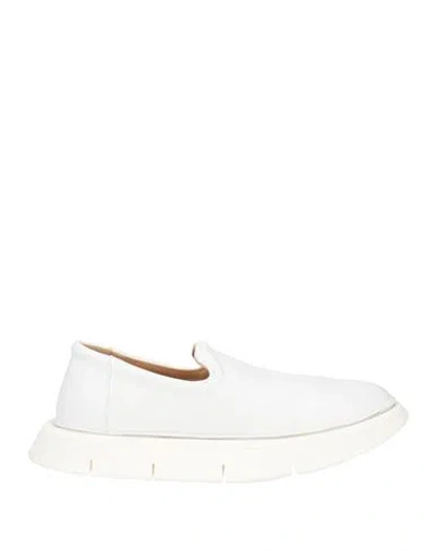 Marsèll Woman Sneakers Off White Size 8 Calfskin In Multi