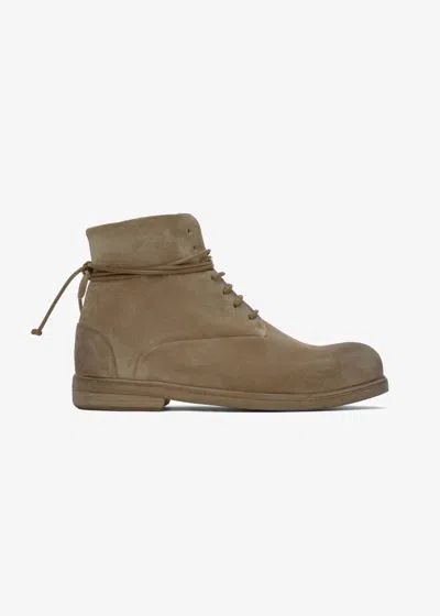 Marsèll Women's Zucca Ankle Boot In Nocciola In Green