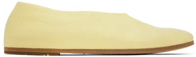 Marsèll Yellow Coltellaccio Ballerina Flats In 807 Sunbeam
