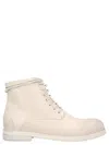 Marsèll Medium Zucca Ankle Boots In White