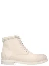 Marsèll Medium Zucca Ankle Boots In White