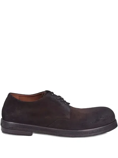 Marsèll Zucca Zeppa Derby Shoes In Brown