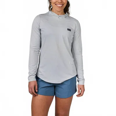 Marsh Wear High Noon Hood Sweatshirt In Smoke Heather In Multi