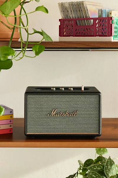 Marshall Acton Iii Bluetooth Speaker In Black At Urban Outfitters