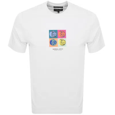 Marshall Artist 3d Siren T Shirt White