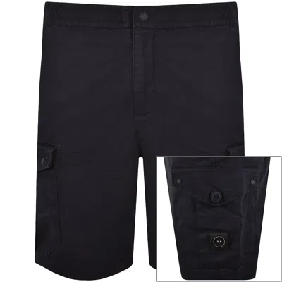 Marshall Artist Ainsdale Cargo Shorts Navy In Blue