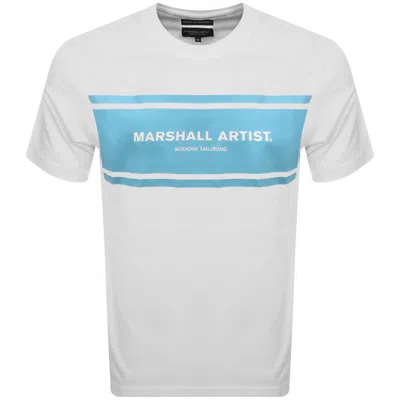 Marshall Artist Brent Logo T Shirt White