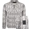 Marshall Artist Camo Erosion Overshirt Green In Gray