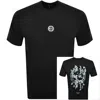 Marshall Artist Camo Erosion T Shirt Black