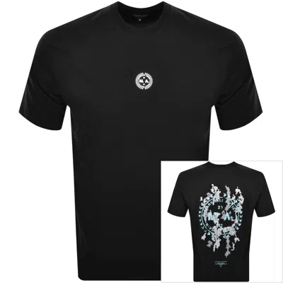 Marshall Artist Camo Erosion T Shirt Black