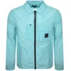 Marshall Artist Carico Overshirt Aqua Blue In Blue