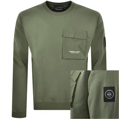 Marshall Artist Crux Sweatshirt Green