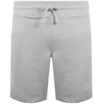 Marshall Artist Delta Print Logo Shorts Grey