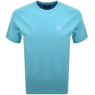 Marshall Artist Delta T Shirt Cyan Blue