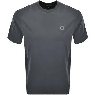 Marshall Artist Delta T Shirt Grey In Blue