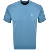 Marshall Artist Delta T Shirt Teal In Blue