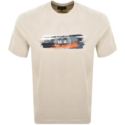 Marshall Artist Equinox T Shirt Beige In Neutral