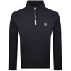 Marshall Artist Foundation Sweatshirt Navy In Blue