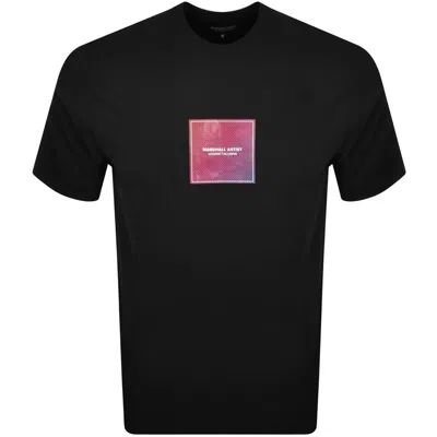 Marshall Artist Linear Box T Shirt Black