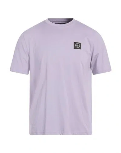 Marshall Artist Man T-shirt Lilac Size S Cotton In Purple