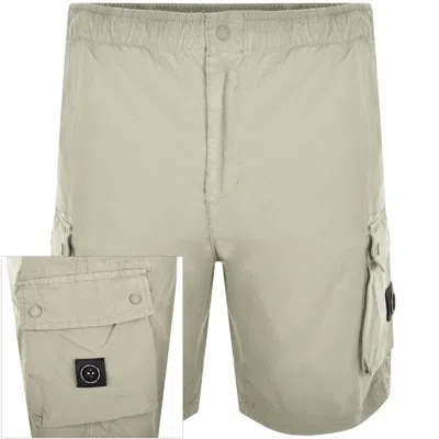 Marshall Artist Micro Cargo Shorts Green In Gray