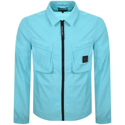 Marshall Artist Proccera Overshirt Blue