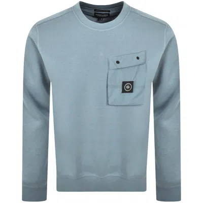 Marshall Artist Proccera Sweatshirt Steel Blue