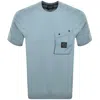 Marshall Artist Proccera T Shirt Steel Blue In Blue