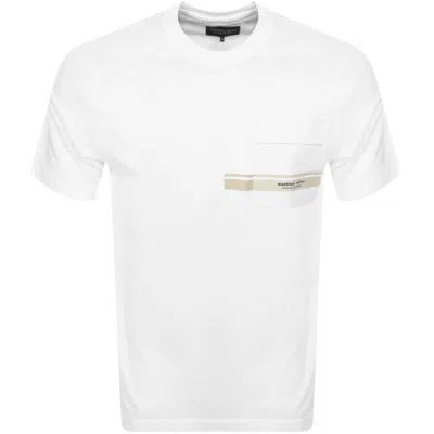 Marshall Artist Seafield T Shirt White