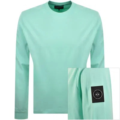 Marshall Artist Siren Long Sleeve T Shirt Green